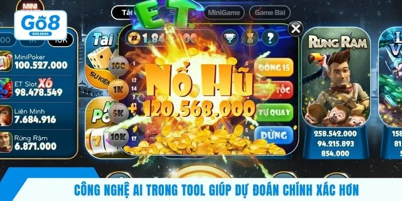Công nghệ AI trong tool giúp dự đoán chính xác hơn
